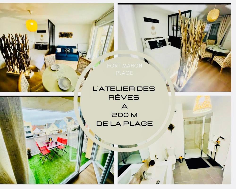 L'Atelier Des Reves A 200 M De La Plage Fort-Mahon-Plage Exterior photo